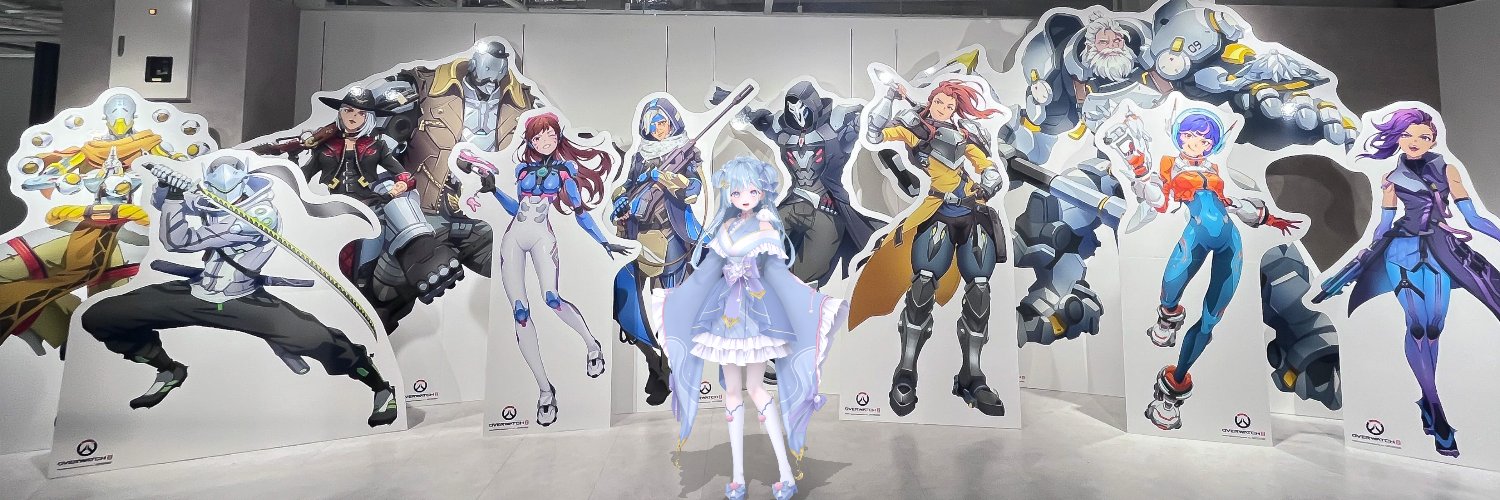 天羽衣 🩵 ななしいんく's banner