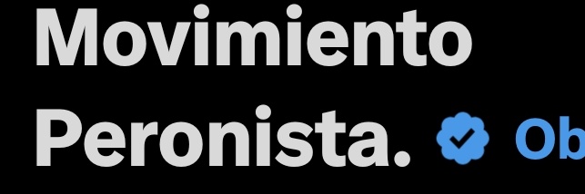 Movimiento Peronista.'s banner