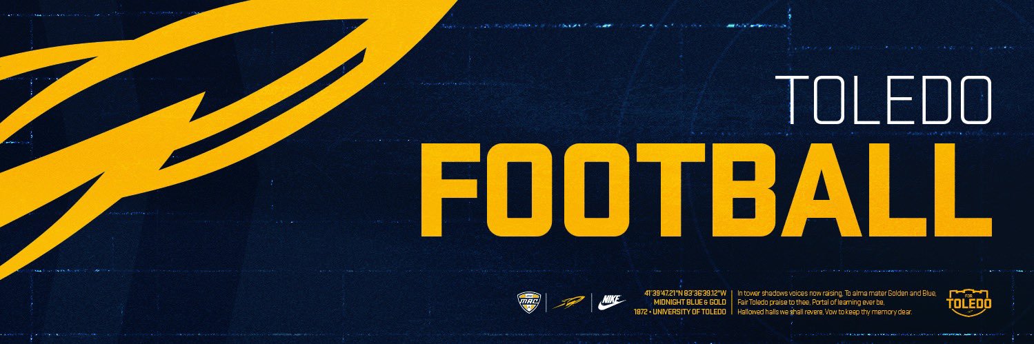 Toledo Football's banner