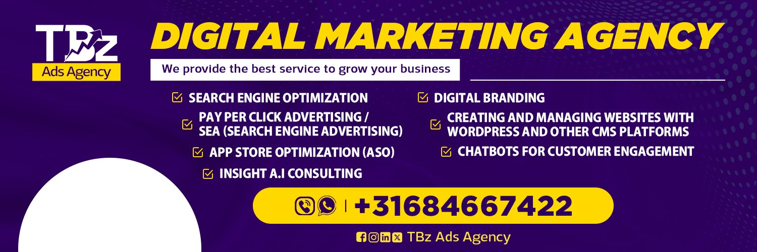 TBz Ads Agency's banner