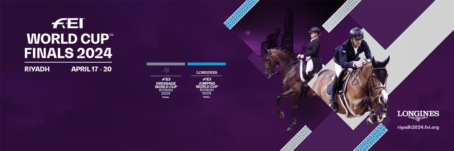 FEI Jumping & Dressage World Cup Finals 2024's banner