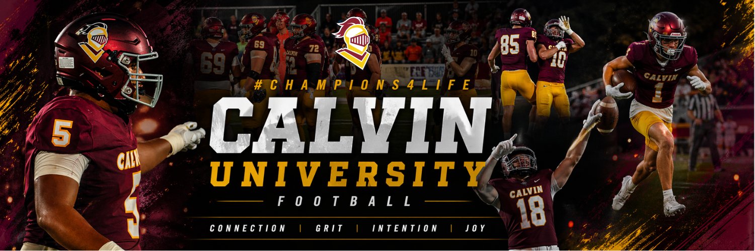 Calvin Knights Football's banner