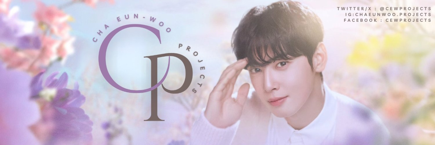 CHA EUNWOO PROJECTS's banner