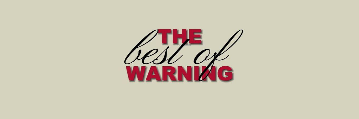 best of the warning's banner