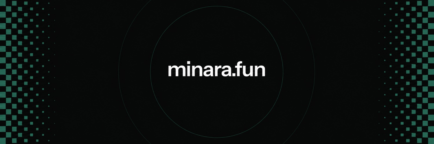 Minara.Fun | Live on Testnet's banner