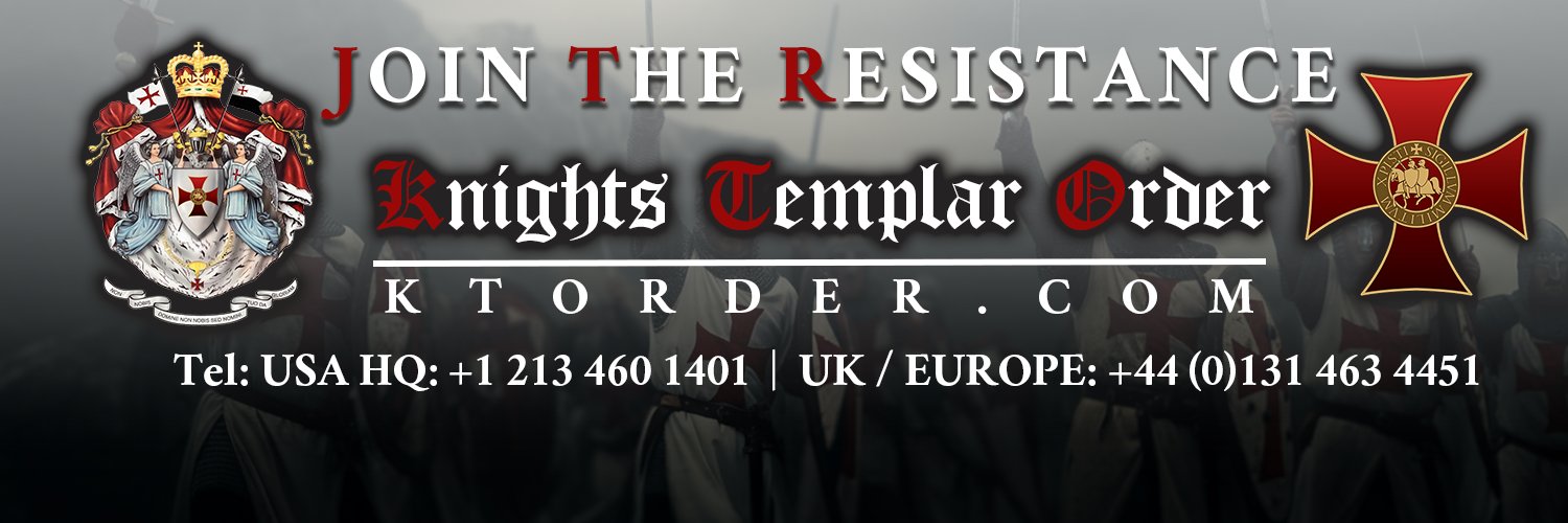 Knights Templar International's banner
