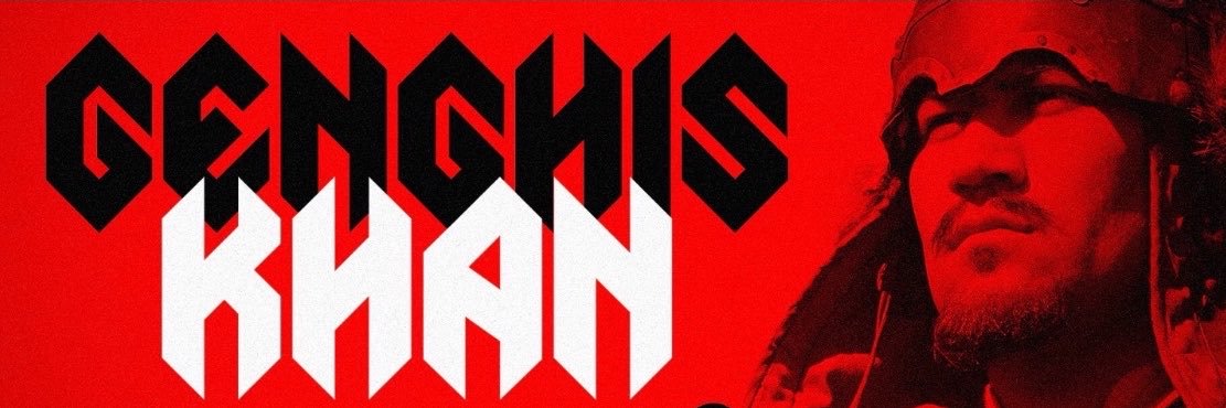 Genghis MF Khan's banner