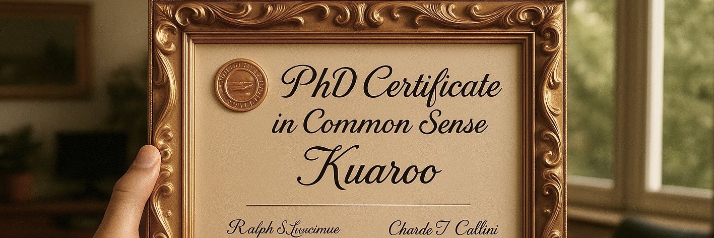 Kuaroo, PhD's banner