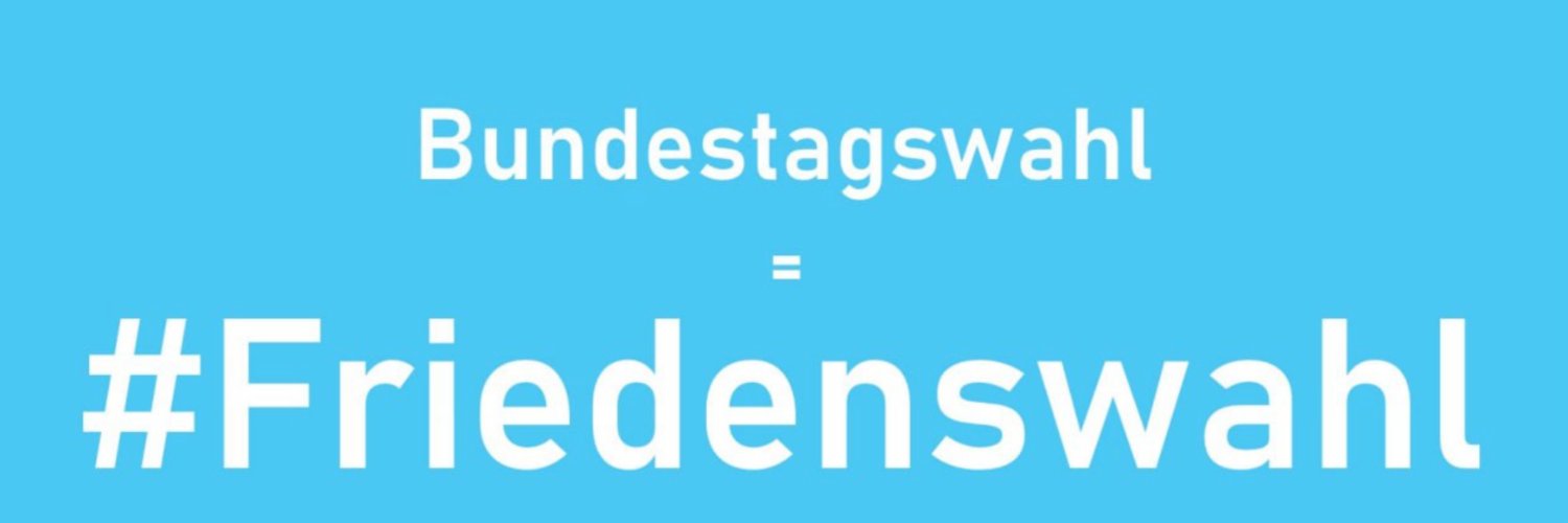 Macht Frieden!'s banner