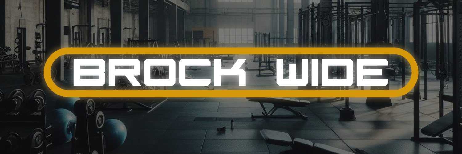 Brock Wide's banner