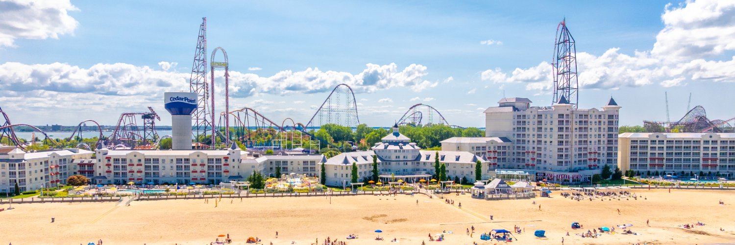 Cedar Point's banner