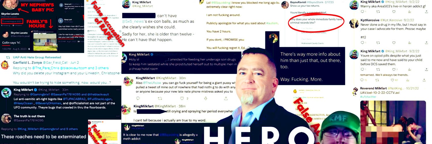 King Milkfart Harassment Archive's banner