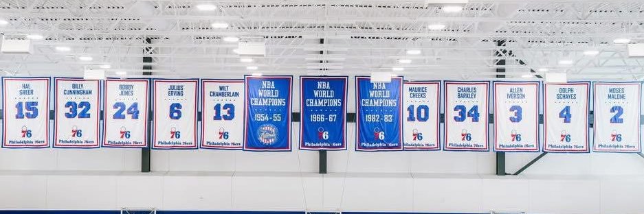 Philadelphia 76ers's banner