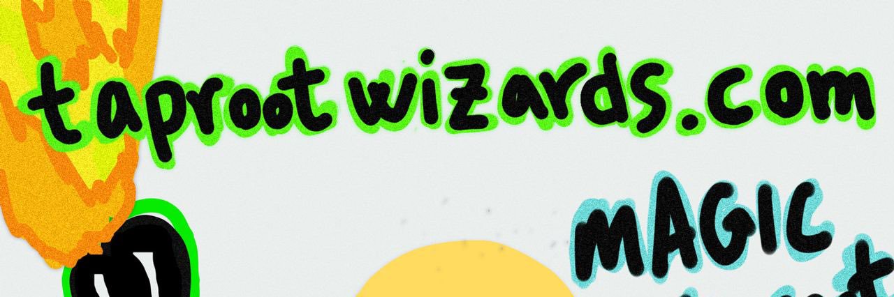 Taproot Wizards's banner