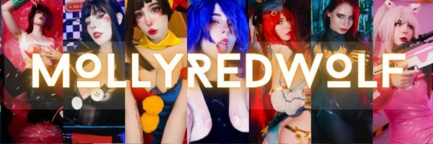 MollyRedWolf 🍑 Cosplay girl's banner