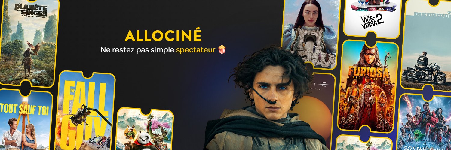 AlloCiné's banner