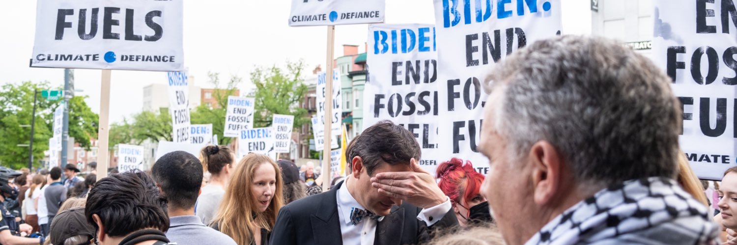 Climate Defiance's banner
