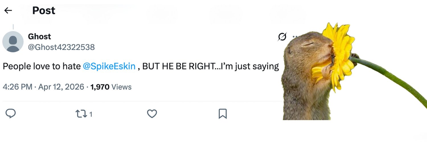 Spike Eskin's banner