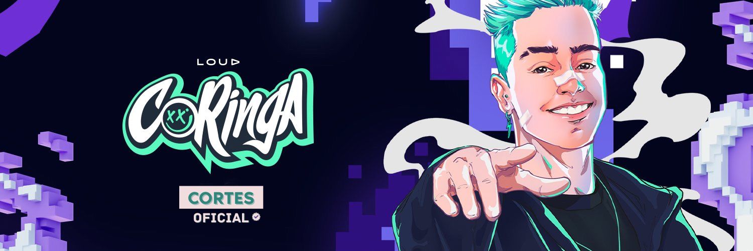 Cortes LOUD Coringa's banner