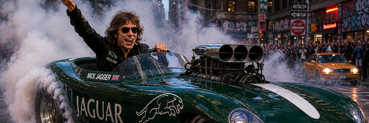 Mick Jaguar Parody's banner