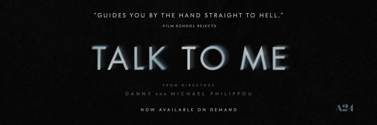 Talk To Me's banner