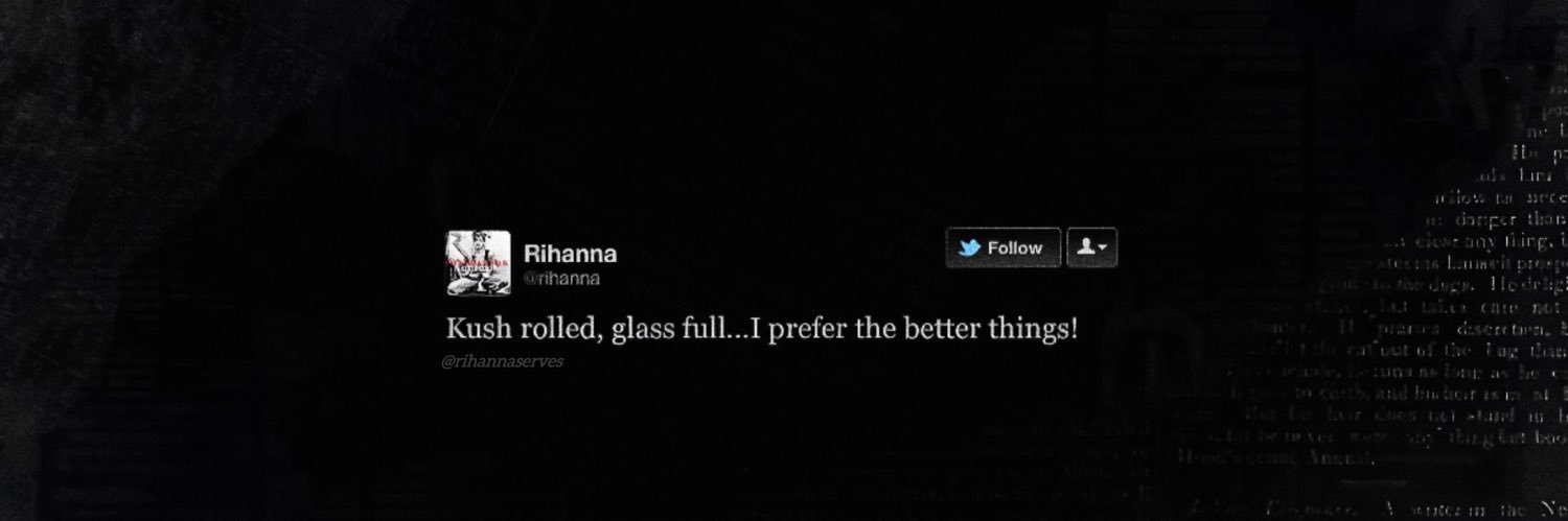 Rihanna Serves's banner