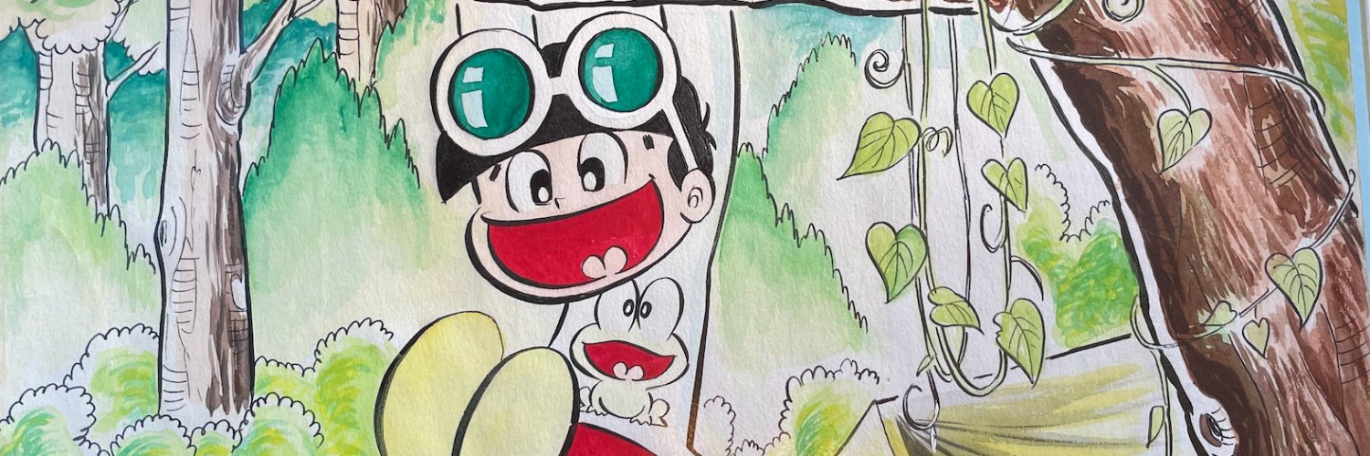 ど根性ガエル【公式】／ ど根性カンパニー's banner