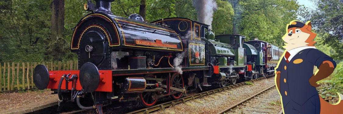 Foxfield Railway Official's banner