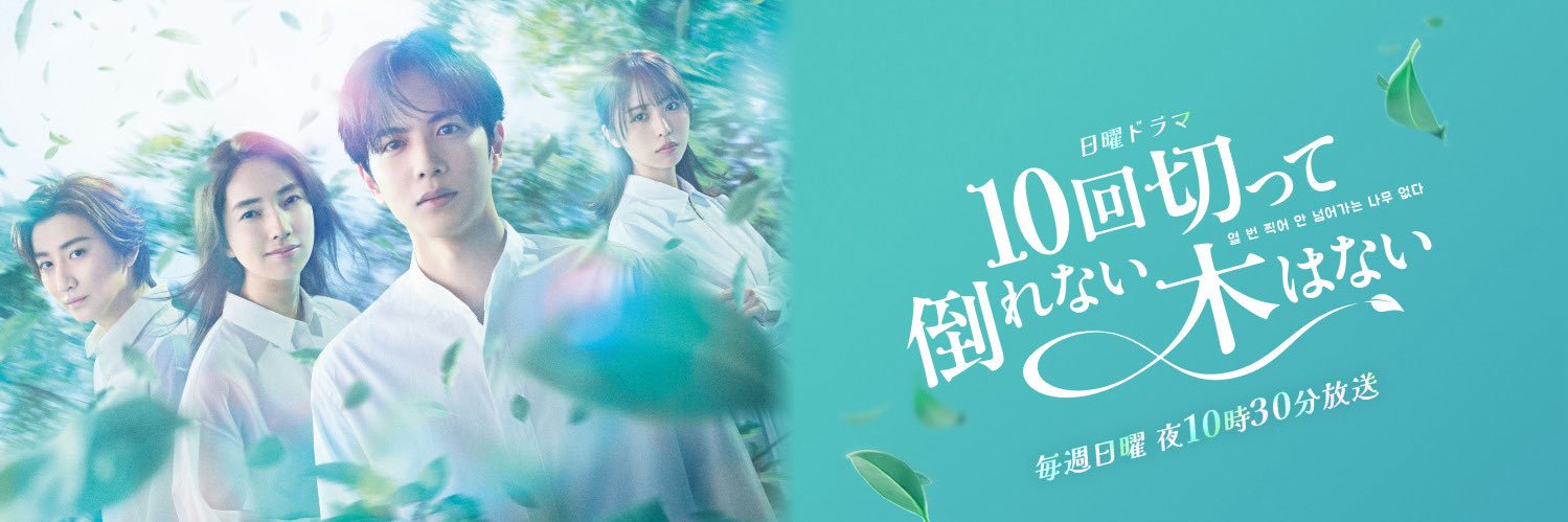 10回切って倒れない木はない【公式】日テレ日曜ドラマ's banner