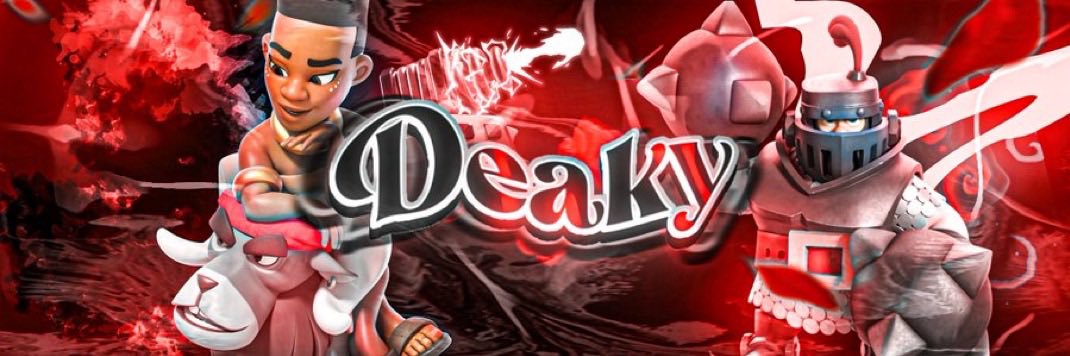 Deaky's banner