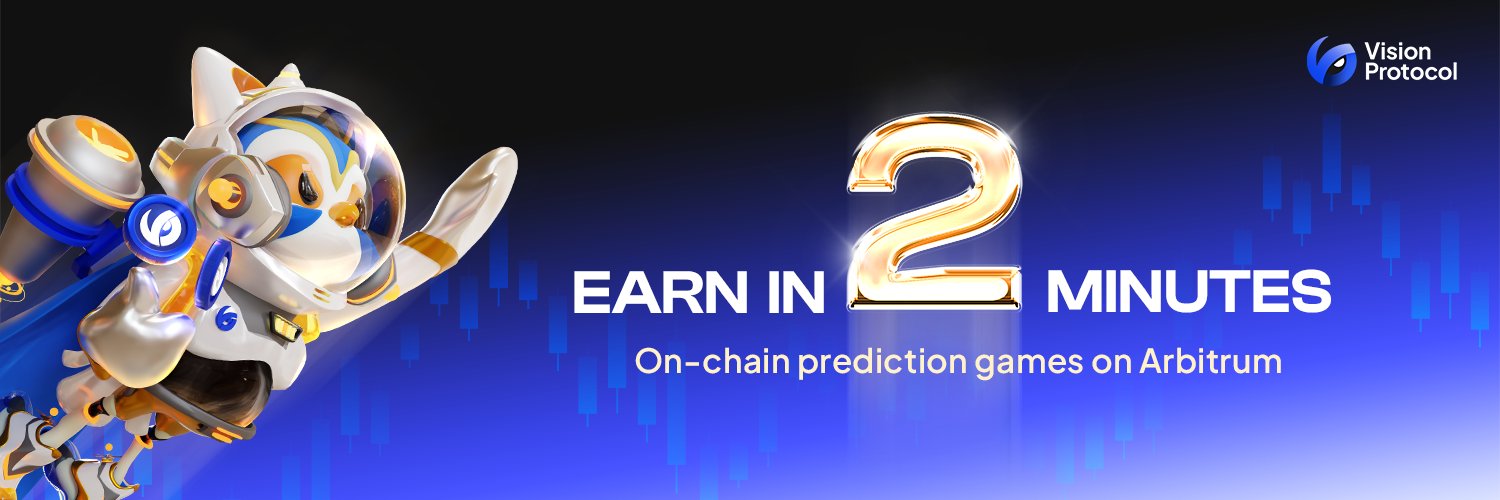 Vision Protocol | Mainnet on Arbitrum (💙,🧡)'s banner