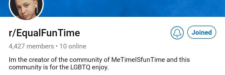EqualFunTime's banner