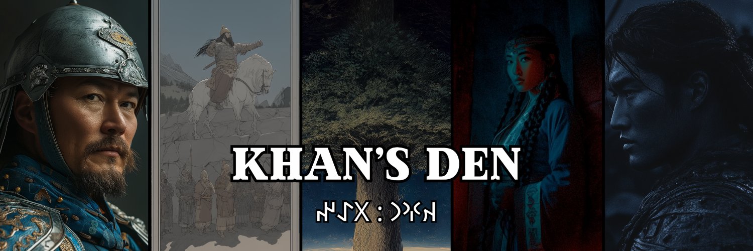 Khan's Den's banner