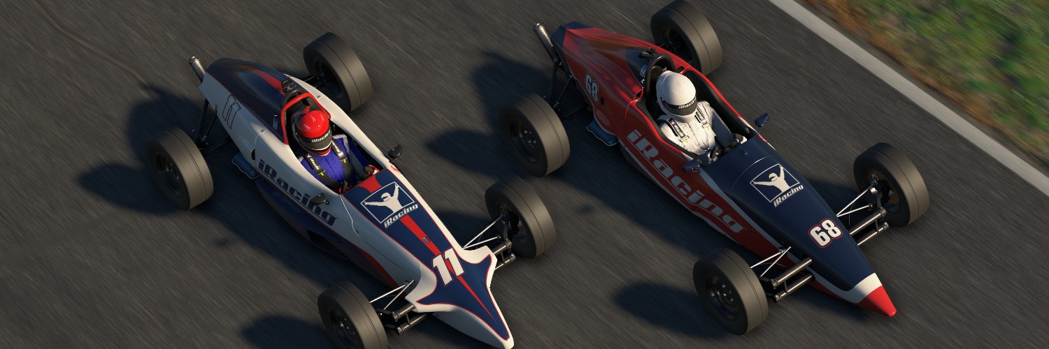 iRacing's banner