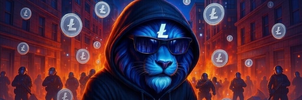 Litecoin Lion's banner