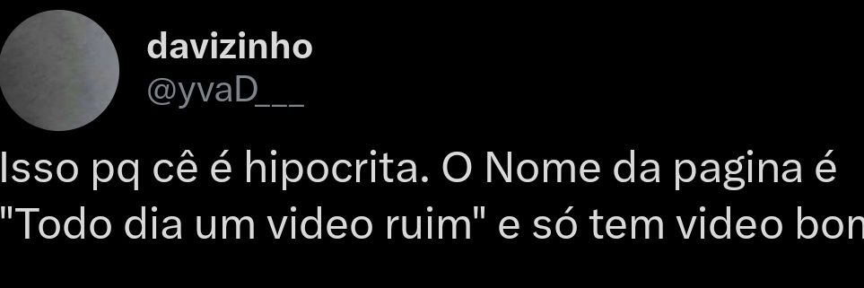 Todo dia vídeo ruim's banner