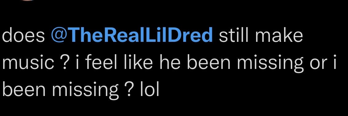 Lil Dred's banner