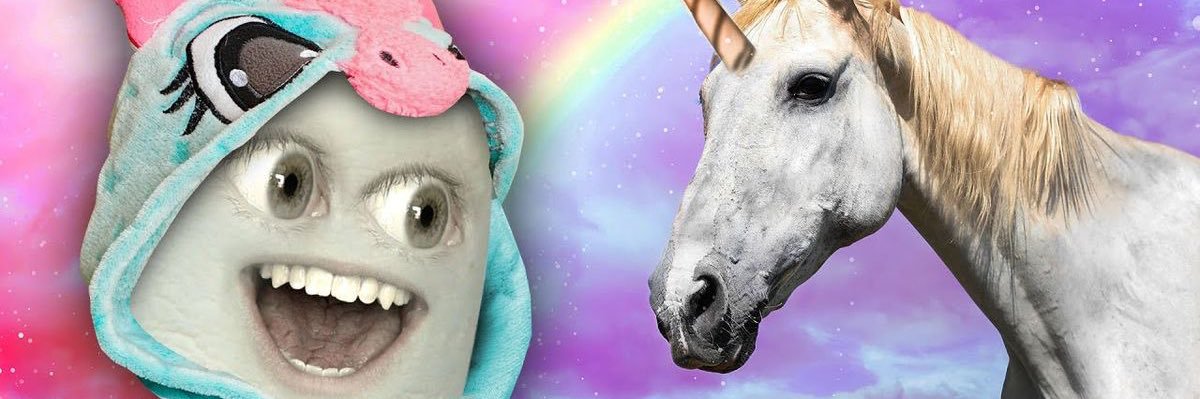 unicorn demon hybrid princess's banner