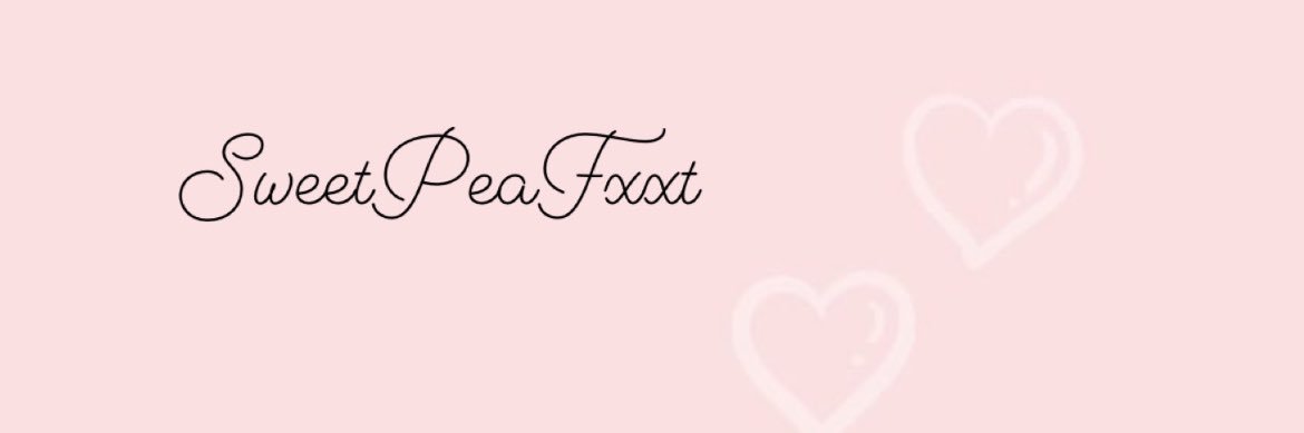 SweetPeaFxxt 🩷's banner
