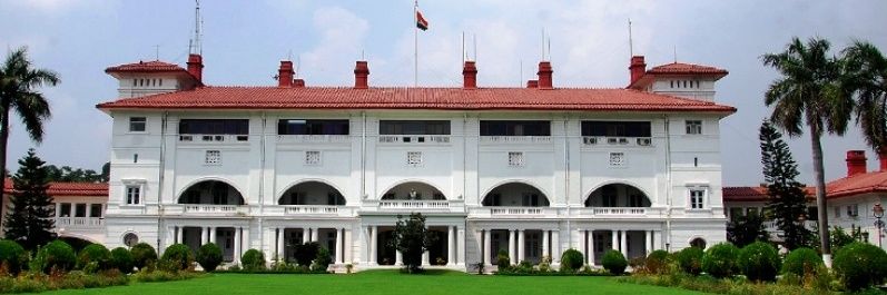 Bihar Lok Bhavan's banner