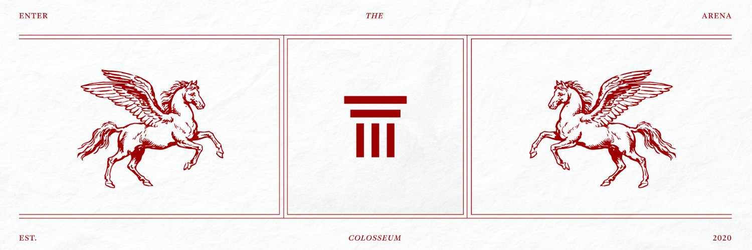 Colosseum's banner