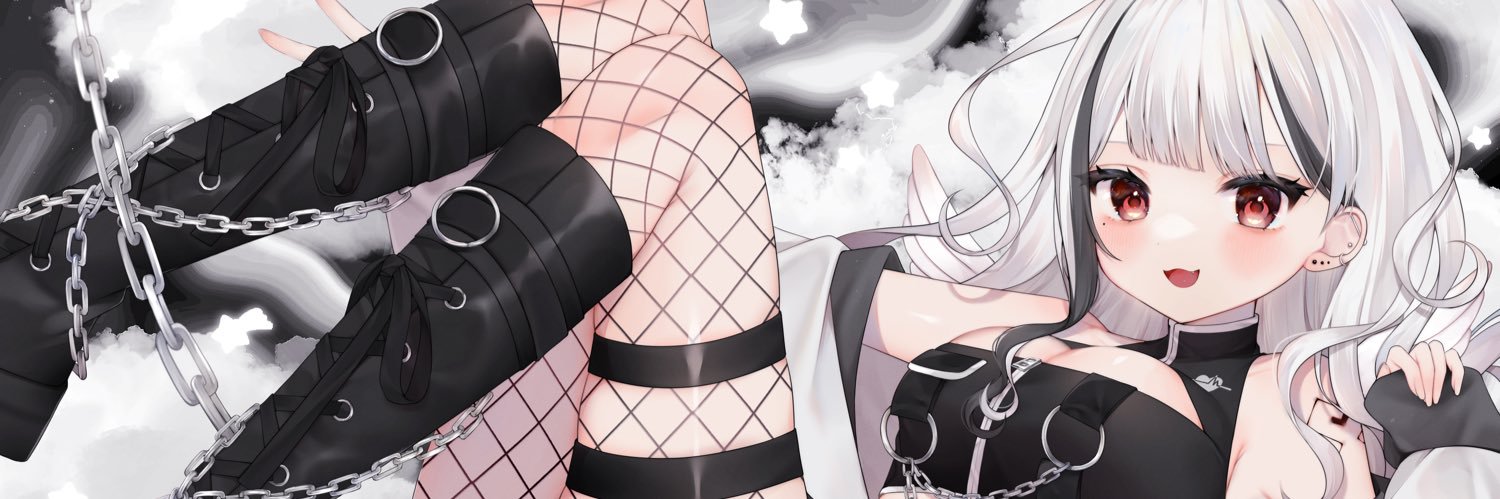 黒咲 みふゆ🕊🖤‎🤍's banner