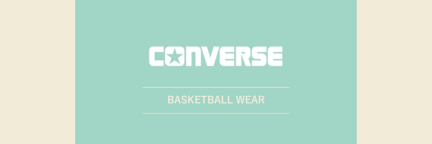 CONVERSE Basketball Wear's banner