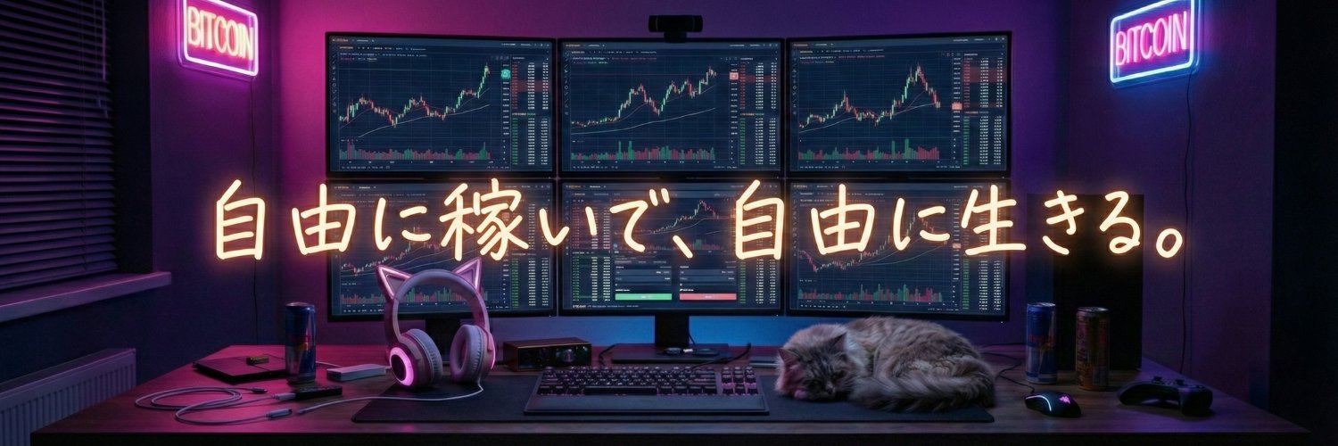 ねこ｜ビットコインガチ勢🥺's banner