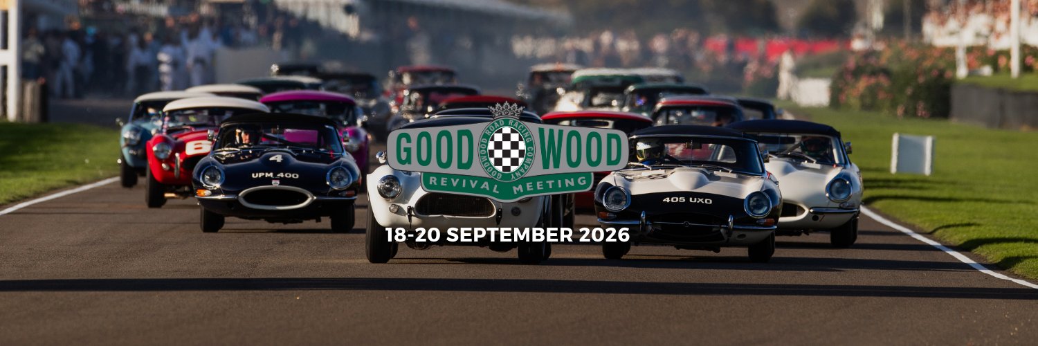 Goodwood Revival's banner