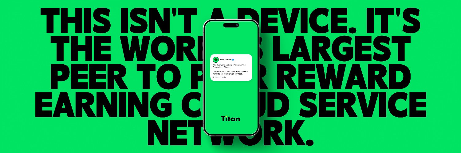 Titan Network | Install to Earn's banner