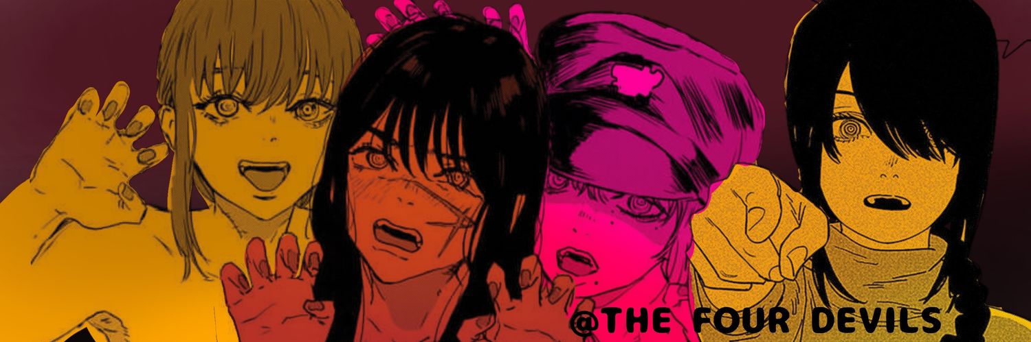 𝗧𝗛𝗘 𝗙𝗢𝗨𝗥 𝗗𝗘𝗩𝗜𝗟𝗦.'s banner