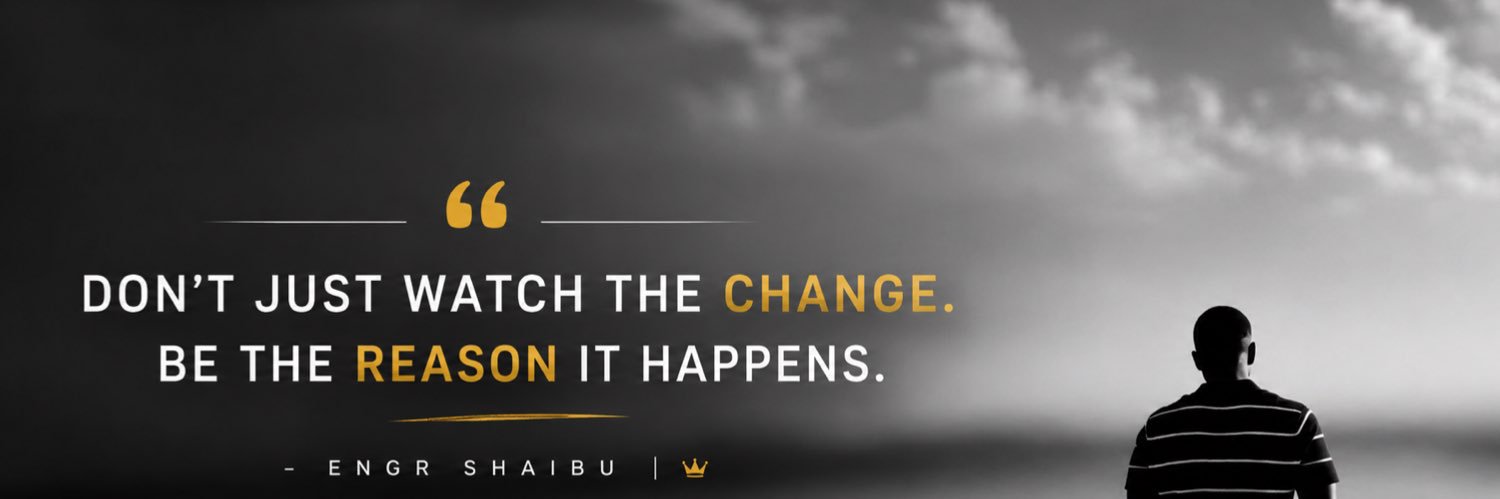 Engr Shaibu's banner