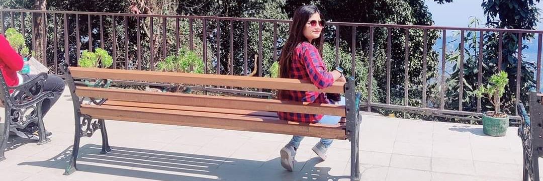 Radhika Chaudhary's banner
