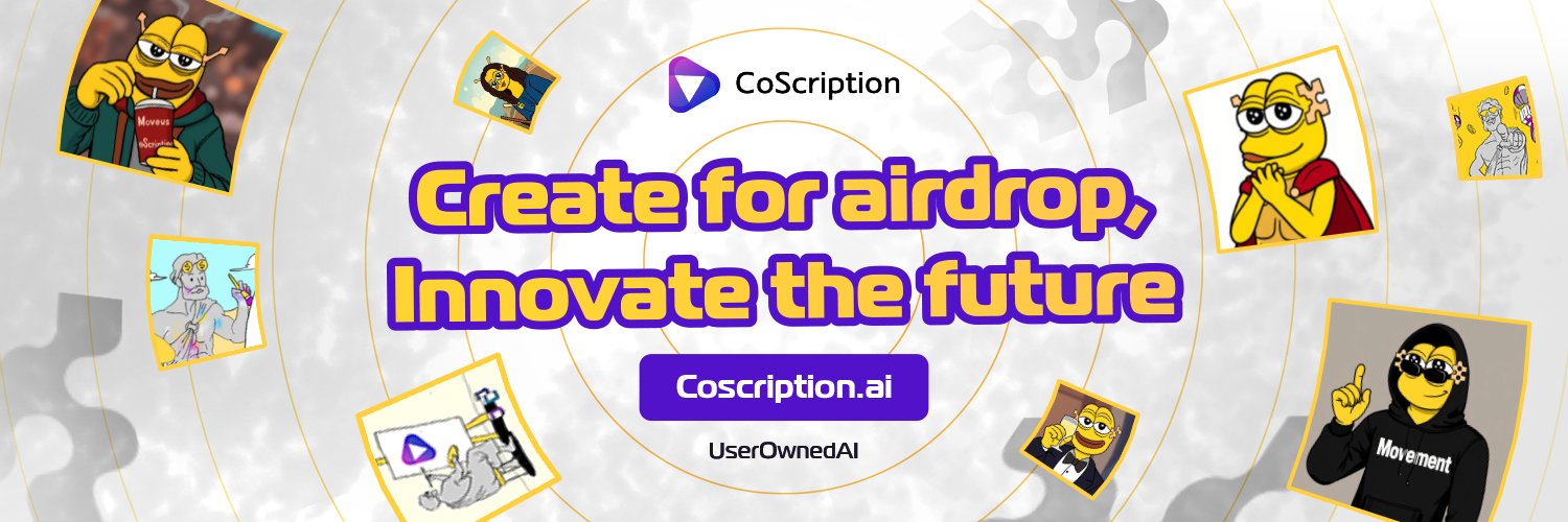 CoScription's banner